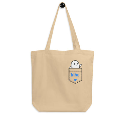 Boo Pocket Tote - Oyster, on hanger