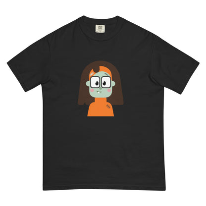 Zombie Clara Tee - Black, flat front