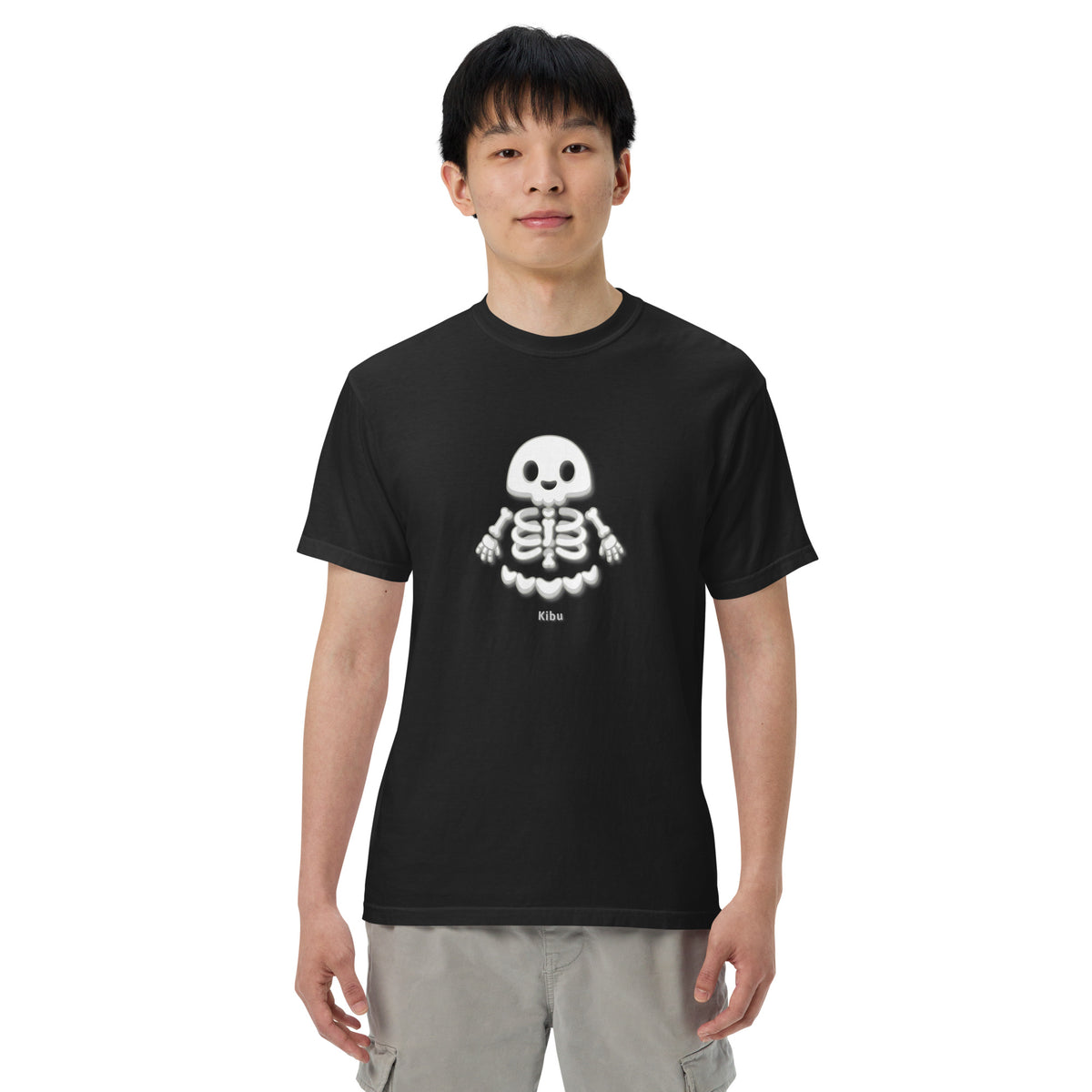 Skeleboo Tee - Black, front on model