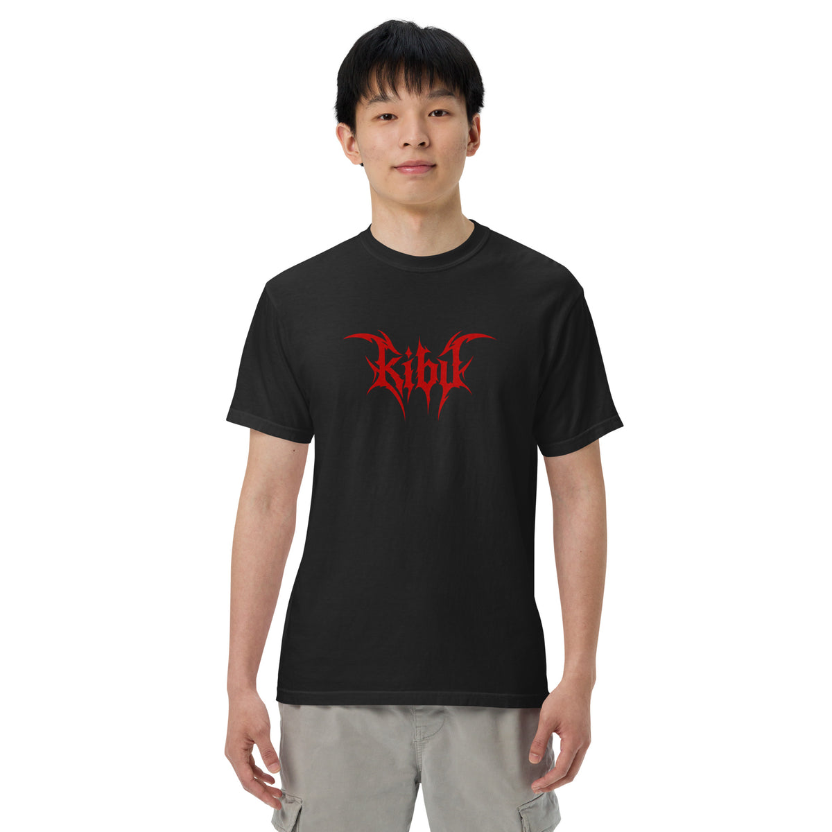 Evil Boo Tee - Black, front on model
