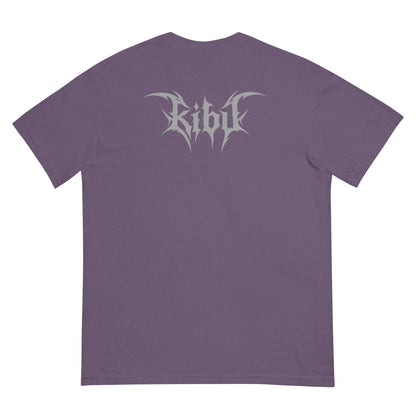 Skeleboo Tee - Grape, flat back