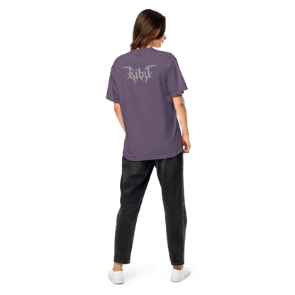 Skeleboo Tee - Grape, women's back