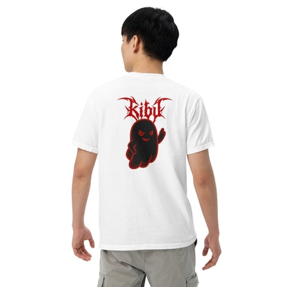 Evil Boo Tee - White, back on model