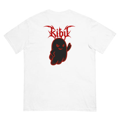 Evil Boo Tee - White, flat back