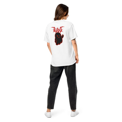 Evil Boo Tee - White, women's back
