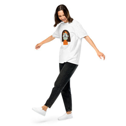 Zombie Clara Tee - White, women's front