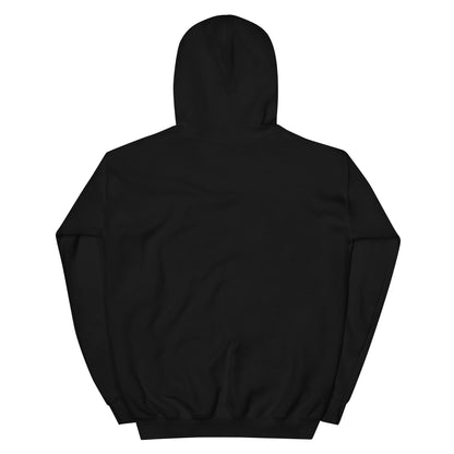 Kibu Classic Hoodie - Black, flat back