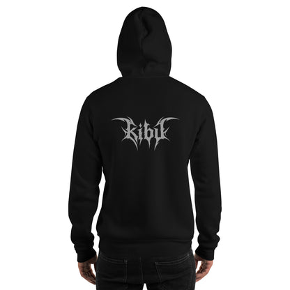 Skeleboo Hoodie - Black, back on model