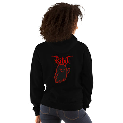 Evil Boo Hoodie - Black, women's back