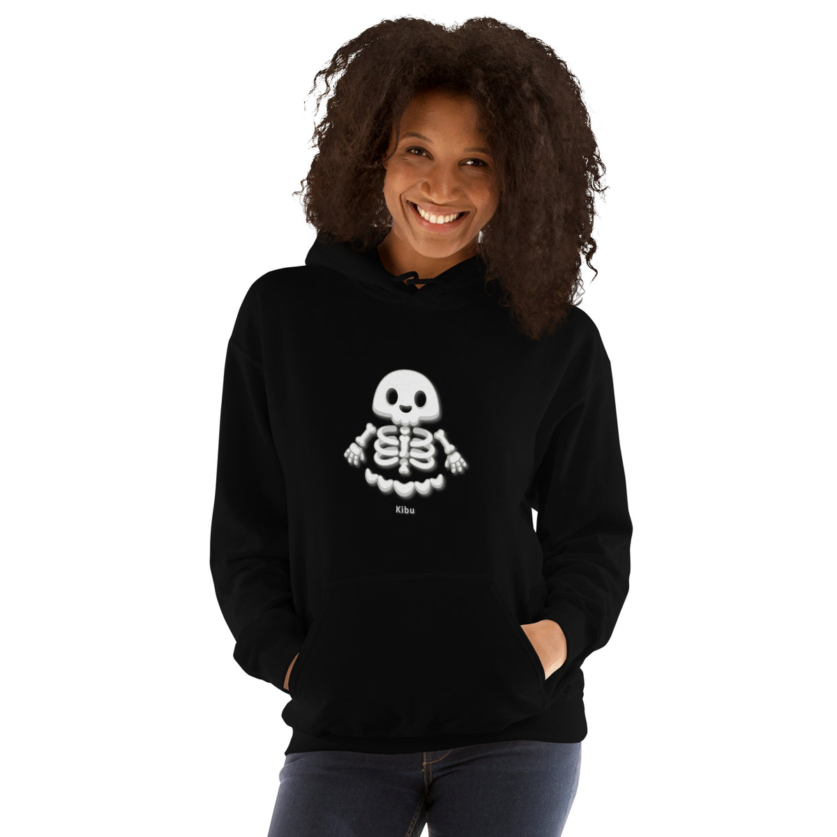 Skeleboo Hoodie - Black, women's front