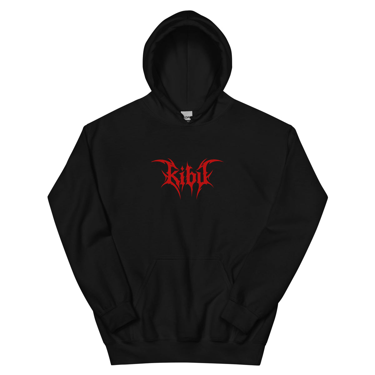 Evil Boo Hoodie - Black, flat front