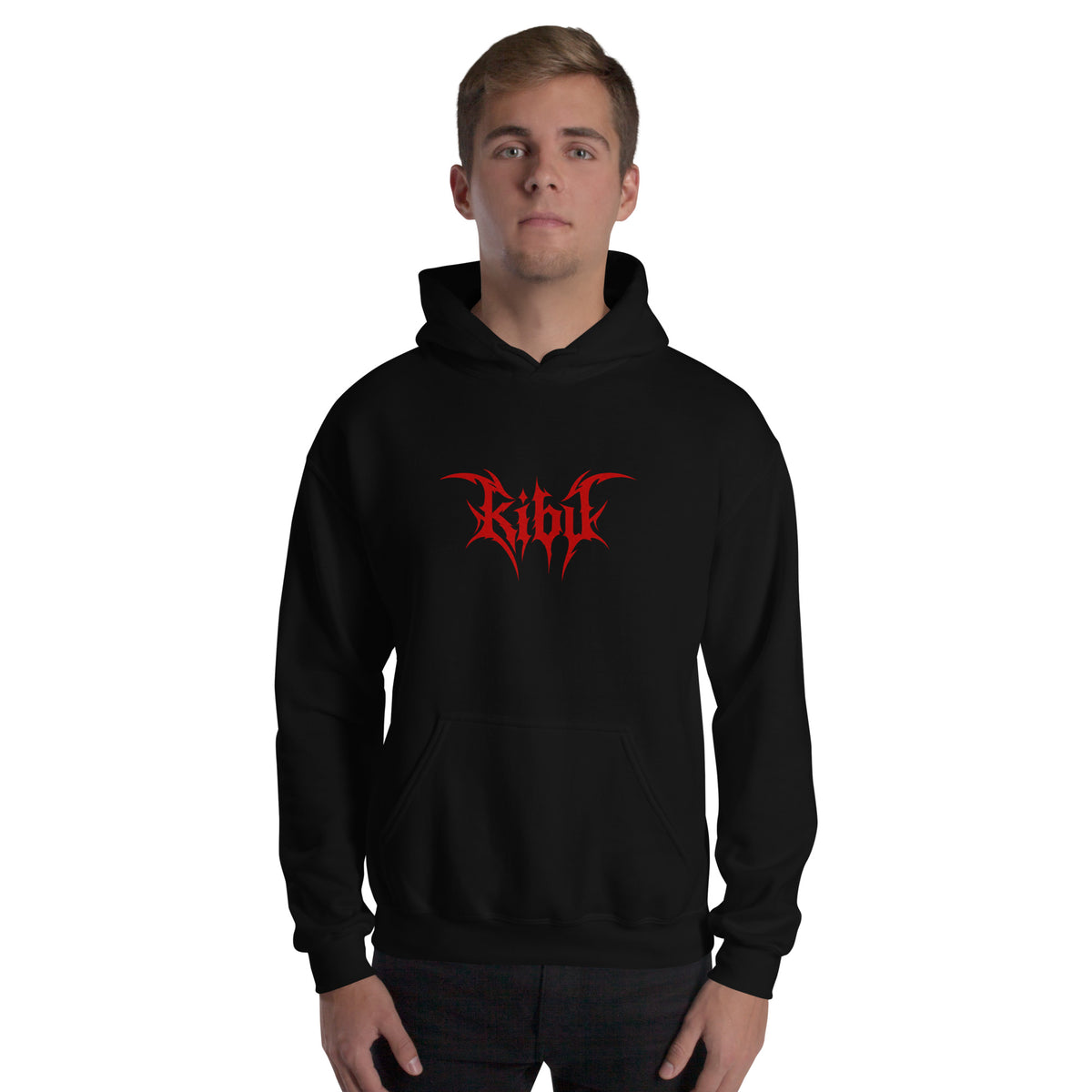 Evil Boo Hoodie - Black, front on model