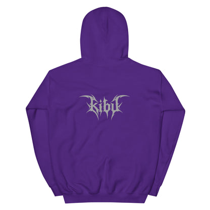Skeleboo Hoodie - Purple, flat back