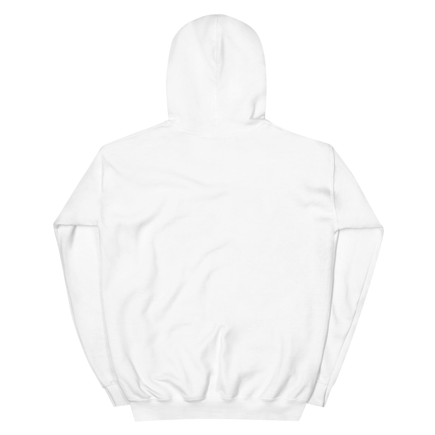 Kibu Classic Hoodie - White, flat back