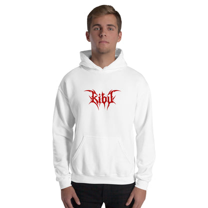 Evil Boo Hoodie - White, front on model