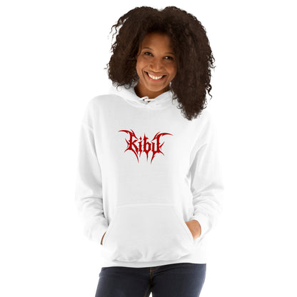 Evil Boo Hoodie - White, women's front